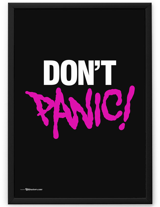 Dont Panic Poster 