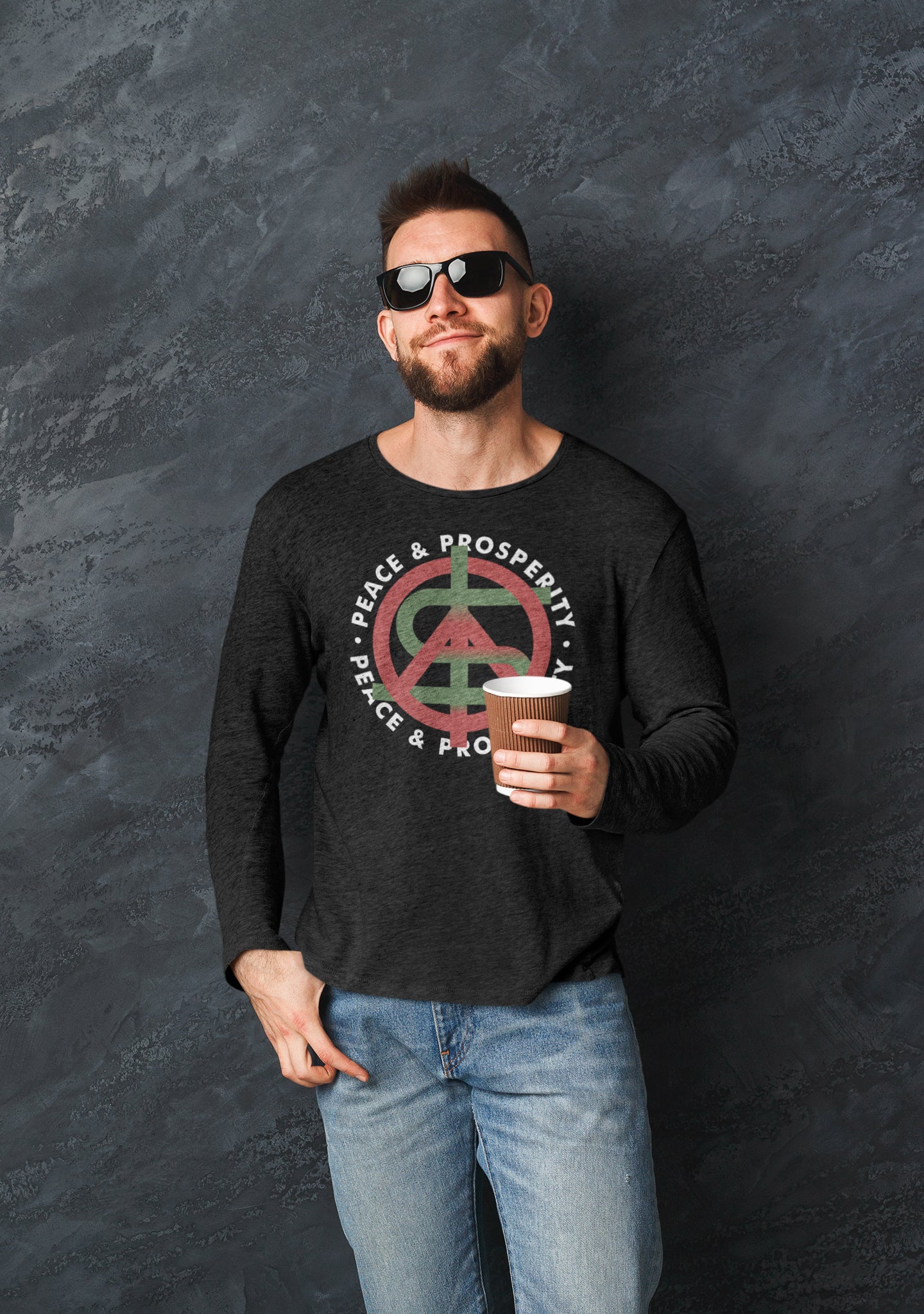 Peace and Prosperity Men's Long Sleeve